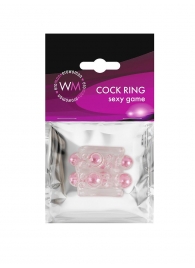 Прозрачная насадка на пенис с цветными шариками - Erowoman-Eroman - в Королеве купить с доставкой