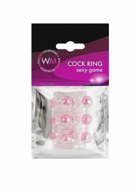 Прозрачная сквозная насадка на пенис с цветными шариками - Erowoman-Eroman - в Королеве купить с доставкой