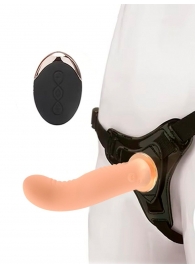 Женский вибрострапон со съемной насадкой и пультом ДУ - Erokay - купить с доставкой в Королеве
