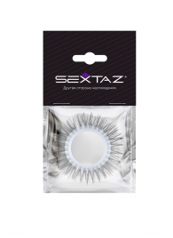 Круглое эрекционное кольцо с длинными «ресничками» - Sextaz - в Королеве купить с доставкой