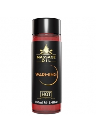 Массажное масло с согревающим эффектом Massage Oil Warming - 100 мл. - HOT - купить с доставкой в Королеве