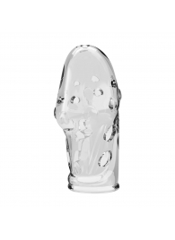 Прозрачная насадка на пенис Booker - 8 см. - Baile - в Королеве купить с доставкой