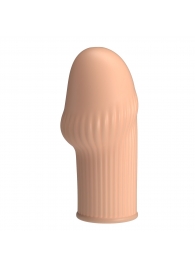 Телесная насадка на пенис Huel - 9 см. - Baile - в Королеве купить с доставкой