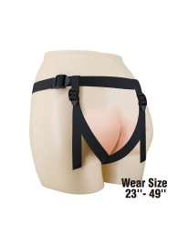 Черные трусики харнесс с платформой Caludio I - Baile - купить с доставкой в Королеве
