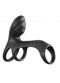 Черная насадка на пенис Ultimate Couples Cage Pro - Pipedream - в Королеве купить с доставкой