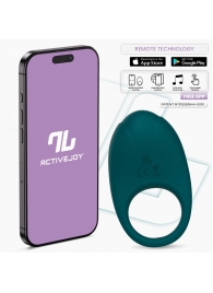 Зеленое интерактивное виброкольцо Ringo - Intoyou - в Королеве купить с доставкой