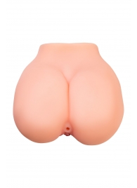 Реалистичный мастурбатор в форме попки с 2 любовными входами - No Name - в Королеве купить с доставкой