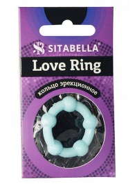 Цветное эрекционное кольцо Love Ring с бусинами - Sitabella - в Королеве купить с доставкой