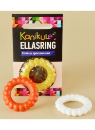 Цветное рельефное эрекционное кольцо Ellasring - Sitabella - в Королеве купить с доставкой