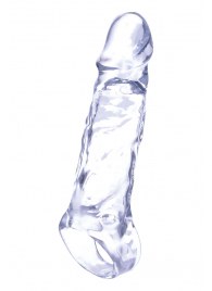 Прозрачная насадка-удлинитель Length Enhancer с подхватом - 16 см. - NMC - в Королеве купить с доставкой