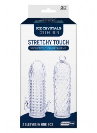 Набор из 2 прозрачных насадок на член Seductive Tickler Sleeves Set - NMC - в Королеве купить с доставкой
