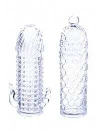 Набор из 2 прозрачных насадок на член Seductive Tickler Sleeves Set - NMC - в Королеве купить с доставкой
