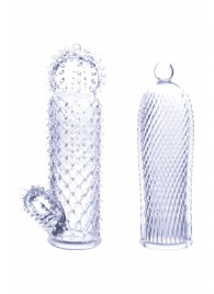 Набор из 2 прозрачных насадок на член Seductive Tickler Sleeves - NMC - в Королеве купить с доставкой