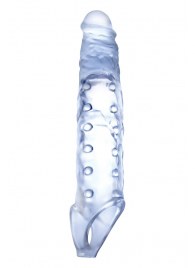 Прозрачная насадка-удлинитель Length Enhancer с подхватом - 27 см. - NMC - в Королеве купить с доставкой