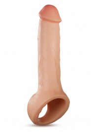 Телесная насадка-удлинитель Thrive 8.75 Inch Realistic Penis Extender Sleeve - 22,2 см. - Blush Novelties - в Королеве купить с доставкой