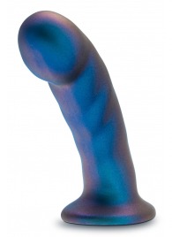 Синяя насадка-фаллоимитатор Rebellion 5.75 Inch Pegging Dildo - 14,6 см. - Blush Novelties - купить с доставкой в Королеве