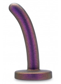 Фиолетовая насадка с гладкой поверхностью Surrender 4.75 Inch Beginner Pegging Dildo - 12 см. - Blush Novelties - купить с доставкой в Королеве