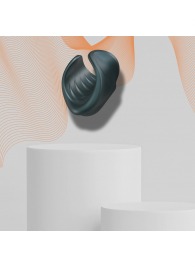 Серый сквозной мастурбатор с вибрацией Manwan Starter - Manwan - в Королеве купить с доставкой