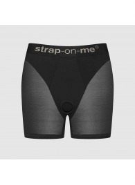 Трусики-шорты для фиксации насадок Strap-on-me Harness Lingerie Halo - size XS - Strap-on-me - купить с доставкой в Королеве