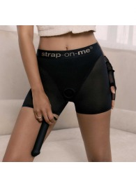 Трусики-шорты для фиксации насадок Strap-on-me Harness Lingerie Halo - size M - Strap-on-me - купить с доставкой в Королеве