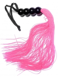 Розовая силиконовая плеть - 35,5 см. - Boys of Toys - купить с доставкой в Королеве