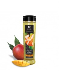 Массажное масло для тела Luscious Mango с ароматом манго - 240 мл. - Shunga - купить с доставкой в Королеве