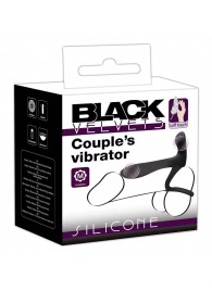 Черная насадка на член с вибрацией Couple’s Vibrator - Orion - в Королеве купить с доставкой