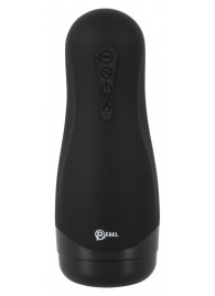 Черный вибромастурбатор с подогревом Masturbator with 3 Functions - Orion - в Королеве купить с доставкой