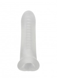 Белый фаллоудлинитель Striker - 13,5 см. - Lola Games - в Королеве купить с доставкой