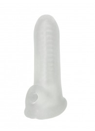 Белый фаллоудлинитель Striker - 13,5 см. - Lola Games - в Королеве купить с доставкой