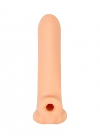 Телесный фаллоудлинитель Titan - 16,5 см. - Lola Games - в Королеве купить с доставкой