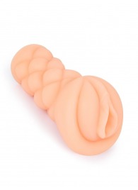 Телесный мастурбатор-вагина с вибропулей и эрекционными кольцами в комплекте - Sexy Girl - в Королеве купить с доставкой