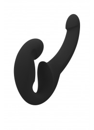 Черный безремневой страпон Share Lite - Fun Factory - купить с доставкой в Королеве