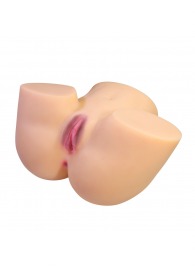 Телесный мастурбатор Liora с 2 любовными тоннелями - Baile - в Королеве купить с доставкой