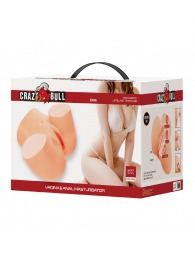 Телесный мастурбатор Liora с вибрацией - Baile - в Королеве купить с доставкой