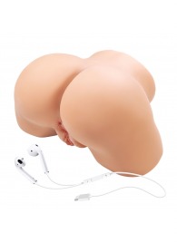 Телесный мастурбатор Olivia с 2 любовными отверстиями - Baile - в Королеве купить с доставкой