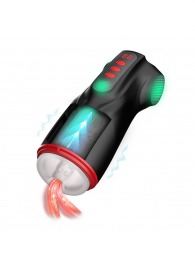 Интерактивный мастурбатор Raven с вакуумом, вибрацией и подсветкой - Shots Media BV - в Королеве купить с доставкой