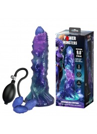 Фиолетовый яйцеродящий фаллоимитатор Duskwalker Sentinal на присоске - 22,4 см. - Baile - купить с доставкой в Королеве