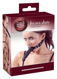Кляп с наружным фаллоимитатором Knebel mit Dildo - Orion - купить с доставкой в Королеве