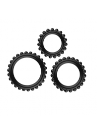 Набор из 3 ребристых эреционных колец TITAN - Baile - в Королеве купить с доставкой