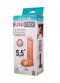 Фаллическая насадка Харнесс UNICOCK 5,5  - 17 см. - LOVETOY (А-Полимер) - купить с доставкой в Королеве