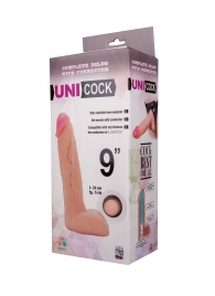 Фаллическая насадка Харнесс UNICOCK 9  - 24 см. - LOVETOY (А-Полимер) - купить с доставкой в Королеве