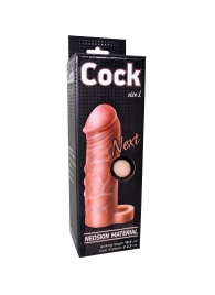 Фаллоудлинитель с кольцом COCK size L - 16,5 см. - LOVETOY (А-Полимер) - в Королеве купить с доставкой