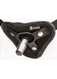 Вибрострапон с двумя насадками UniStrap - 18 и 18 см. - LOVETOY (А-Полимер) - купить с доставкой в Королеве