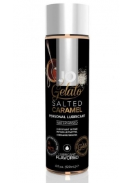 Лубрикант с ароматом солёной карамели JO GELATO SALTED CARAMEL - 120 мл. - System JO - купить с доставкой в Королеве