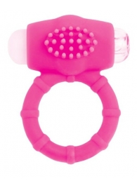 Розовое эрекционное виброкольцо A-toys - A-toys - в Королеве купить с доставкой
