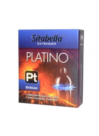Стимулирующая насадка с усиками Platino  Вулкан - Sitabella - купить с доставкой в Королеве