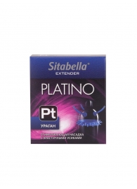 Стимулирующая насадка с усиками и шипиками Platino  Ураган - Sitabella - купить с доставкой в Королеве