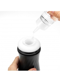 Мастурбатор с регулируемой плотностью обхвата Custom Strength CUP Twist Ripple - Tenga - в Королеве купить с доставкой