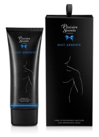 Возбуждающий крем для мужчин Nuit Ardente Creme Performante Plaisirs Secrets - 60 мл. - Plaisir Secret - купить с доставкой в Королеве